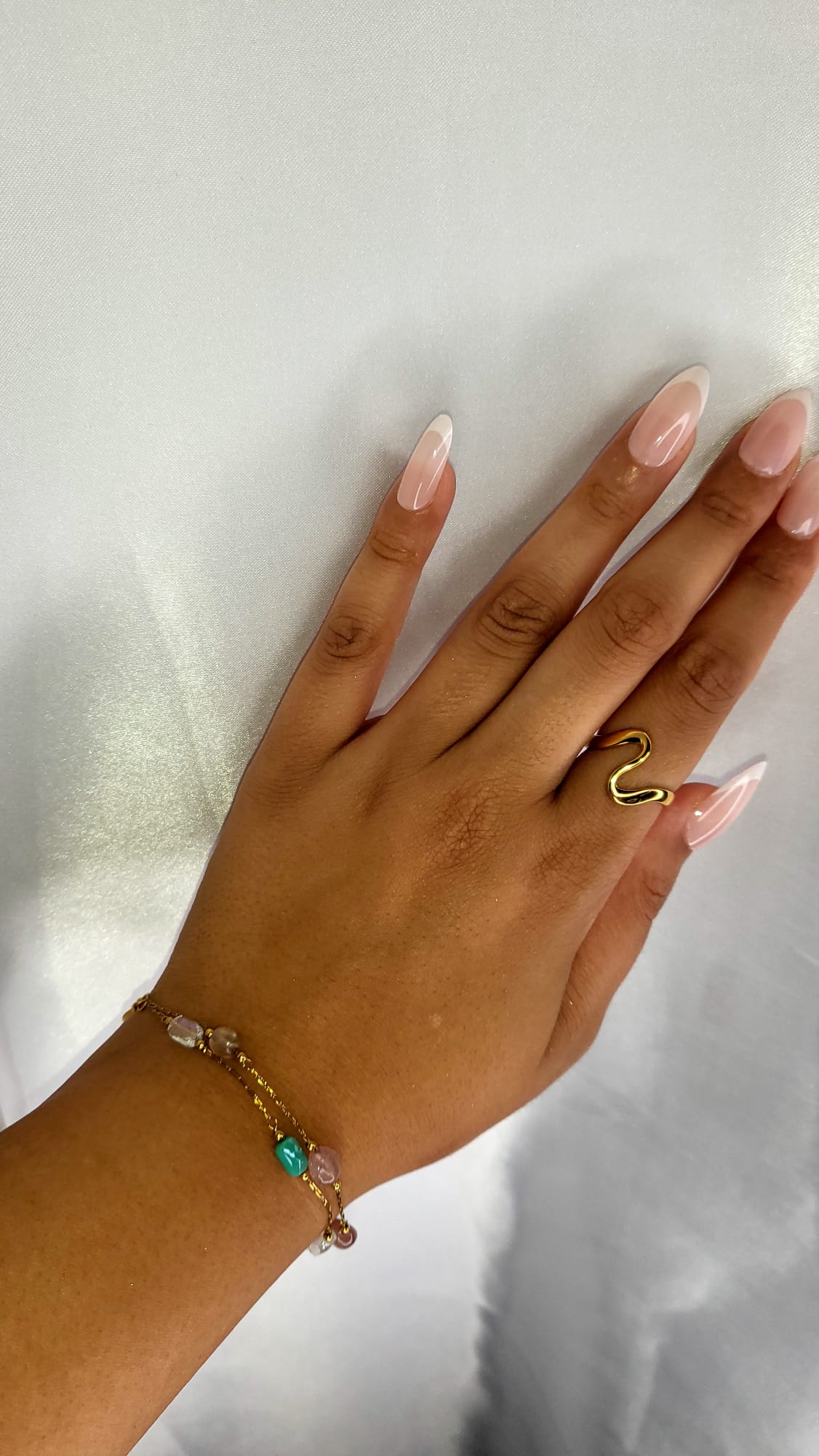 Colourful Gemstone Beaded Bracelet