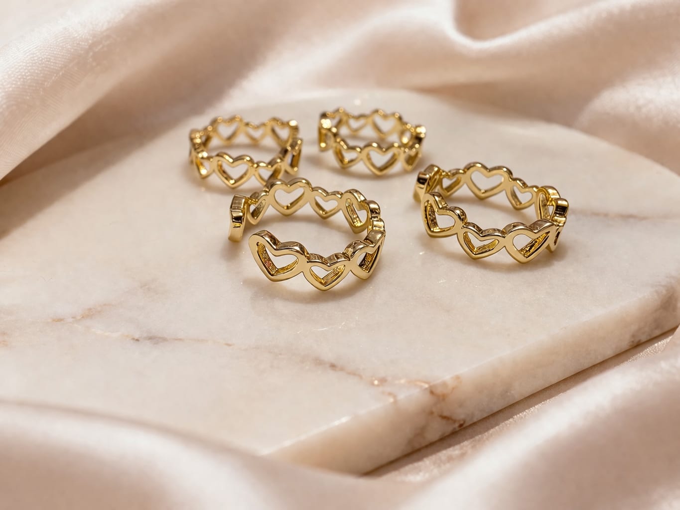 The Elara Heart Ring