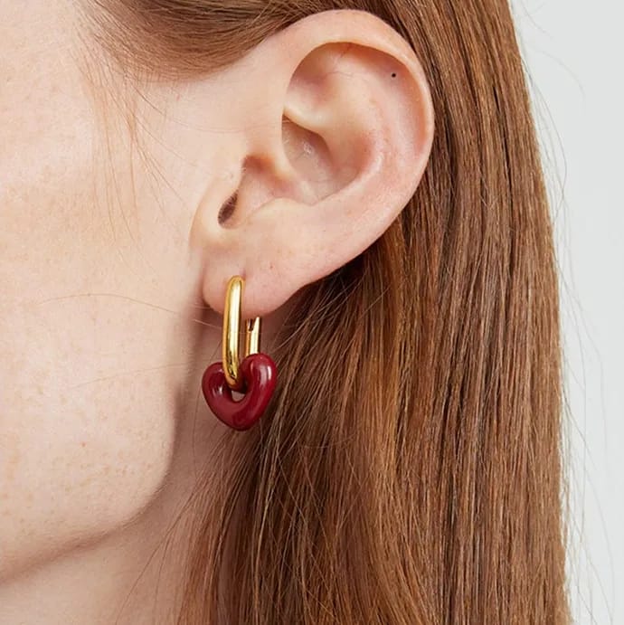 The Cerise Hoops